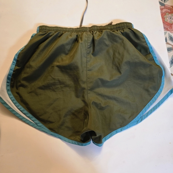 Nike Olive Green Athletic Shorts - Picture 2 of 3